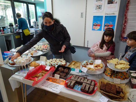 Trumpington Winter Fair, Trumpington Pavilion. Photo: Andrew Roberts, 5 December 2021.