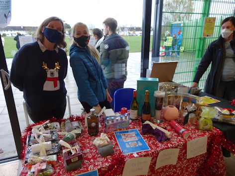 Trumpington Winter Fair, Trumpington Pavilion. Photo: Andrew Roberts, 5 December 2021.