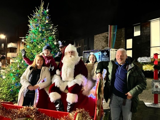 Santa on Tour team, 3 December 2022.
