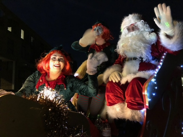 Santa on Tour team, 3 December 2022.
